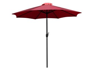 Patio Umbrella w/ 9' Pole: Red