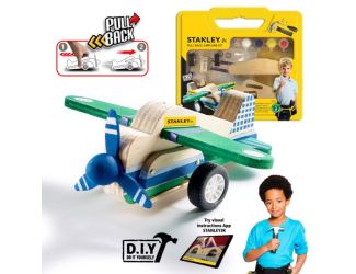 Stanley Jr. DIY Pull Back Airplane Toy