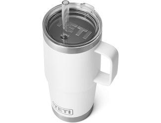 Yeti Rambler 25 oz Straw Mug - White