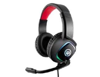 Wicked Audio Grid Legion 800 Wired Gaming Headphone- Black/Red