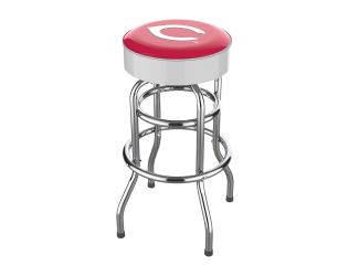 Cincinnati Reds Chrome Bar Stool
