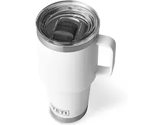 Yeti Rambler 30 oz Travel Mug, White w Magslider Lid