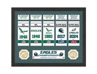 Philadelphia Eagles 5X World Champions Banner Collection