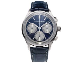 Men's Manufacture Blue Alligator Watch