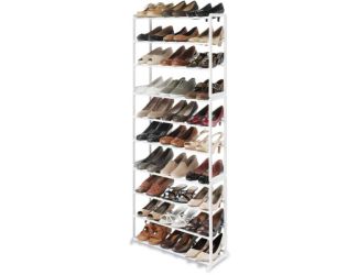 30-pair Freestanding Shoe Tower