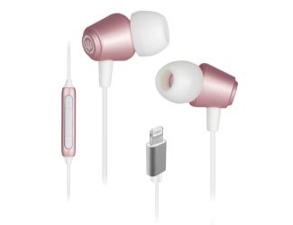 Wicked Audio Ravian Lightning Earbud-Rose Gold