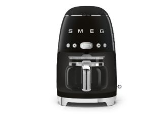 Smeg 50s Retro-Style 10 Cup Drip Filter Coffee Machine-Black