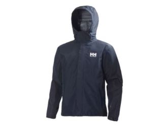 Mens Seven J Rain Jacket-Black-2X