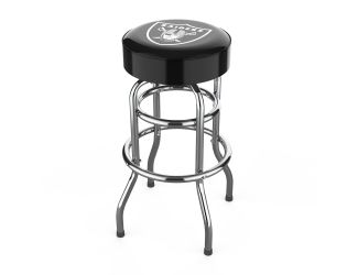 Las Vegas Raiders Chrome Bar Stool