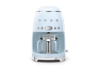 Smeg 50s Retro-Style 10 Cup Drip Filter Coffee Machine-Pastel Blue-1