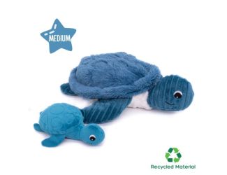 Les Ptipotos Mom & Baby Sea Turtle - Mint