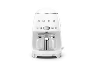 Smeg 50s Retro-Style 10 Cup Drip Filter Coffee Machine-White