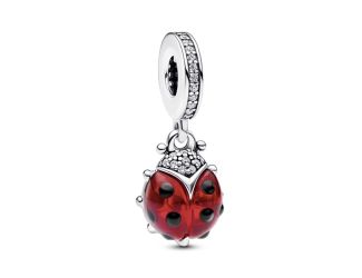 Red Ladybird Dangle Charm
