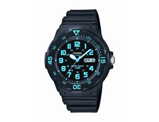 Classic Diver Analog Resin Watch Black