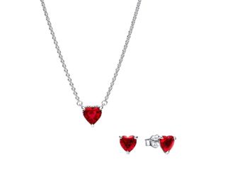 Sparkling Red Heart Set