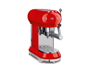 Smeg Espresso Machine-Red