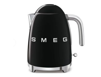 Smeg 50's Retro Style Aesthetic Kettle-Black