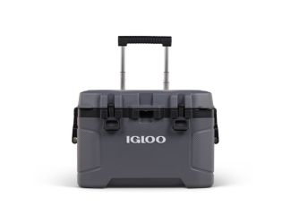 Trailmate 52qt Roller Cooler Carbonite/Obsidian