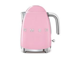 Smeg 50's Retro Style Aesthetic Kettle-Pink