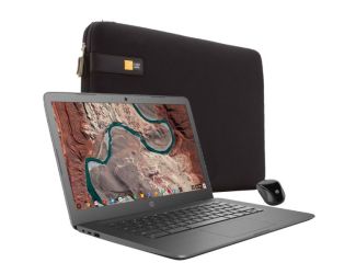 11.6" Touchscreen Chromebook w/ wireless mouse and carrying case