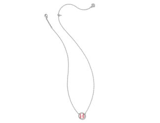 Baseball Short Pendant Necklace