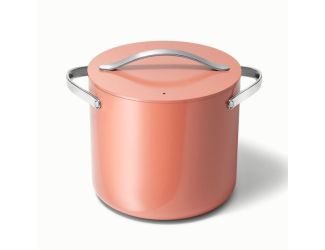 12qt Nonstick Ceramic Stockpot w/ Lid Perracotta