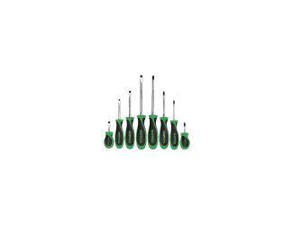 8 Pc Screwdriver Set - Green