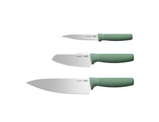 Leo Forest Recycled SS 3pc Specialty Knife Set