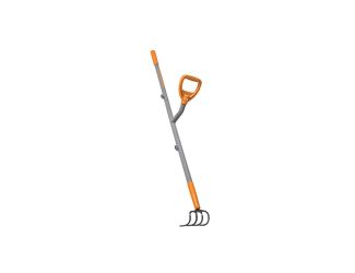 Ergie Systems Steel Shaft Garden Soil Cultivator