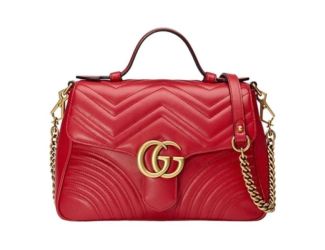 GG Marmont Small Top Handle Bag Size 11"x8"x4"