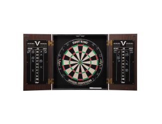 Viper Stadium Dartboard Cabinet with Shot King Sisal Dartboard