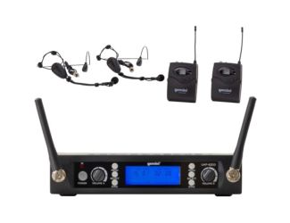 UHF Wireless Dual Headset System