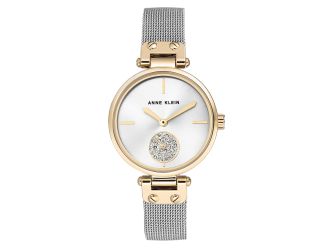 Women's Two-toned Mesh Bracelet Watch