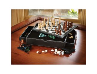 Mainstreet Classics Chess - Checkers - Backgammon - Chinese Checkers