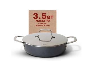 Maestro Non-stick Sautepan with Lid 3.3 QT