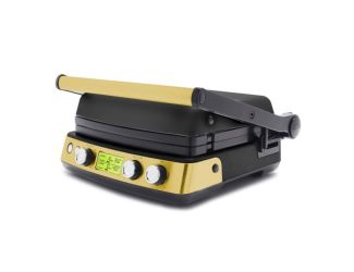 Elite Reserve Multi Grill/Griddle/Waffle Maker Black/Gold