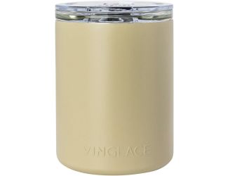 Vinglace Glass Lined Whiskey Glass Khaki