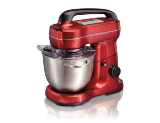 7 Speed Tilt Back Stand Mixer Red