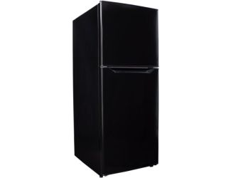 10.1 Cu. Ft. Apartment-Size Refrigerator with Top-Mount Freezer in Black