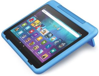 Amazon Fire HD 8 Kids Pro tablet, 8" HD display13 hours battery life, Kid-Friendly Case, 32 GB-Cyber Blue