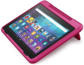 Amazon Fire HD 8 Kids Pro tablet, 8" HD display, 13 hours battery life, Kid-Friendly Case, 32 GB-Rainbow Universe