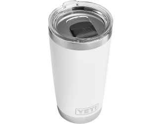 Yeti Rambler 20 oz Tumbler White w Magslider Lid