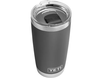 Yeti Rambler 20 oz Tumbler Charcoal w Magslider Lid