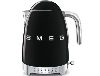 Smeg 50's Retro Style Aesthetic Variable Temperature Kettle-Black