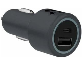 Nimble RALLY 32W USB-C Dual Car Charger - Grey