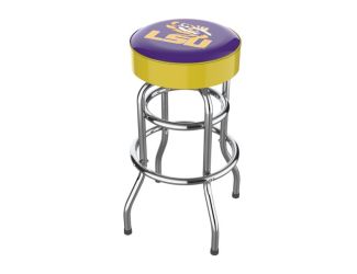 Louisiana State University Chrome Bar Stool