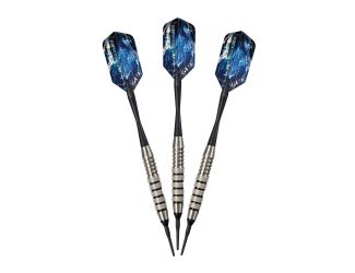 Viper Silver Thunder Soft Tip Darts 5 Knurled Rings 18 Grams