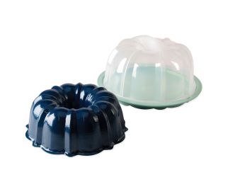 Bundt Pan with Translucent Cake Keeper
