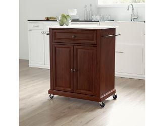 Portable Granite Top Kitchen Cart