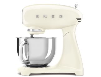 Smeg 50's Retro Style Aesthetic Stand Mixer - Full Color Body-Cream